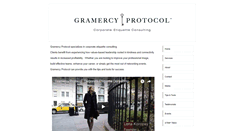 Desktop Screenshot of gramercyprotocol.com